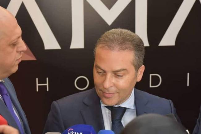 سامر فوز يشارك بتأسيس معمل جديد للاسمنت بريف دمشق تحت اسم "أمان للاسمنت" 