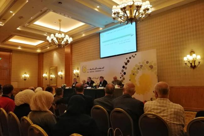 نحو 42 مليار ليرة مبيعات اسمنت البادية  في 2018 وقريباً أسهم الشركة في  سوق دمشق الأوراق المالية 