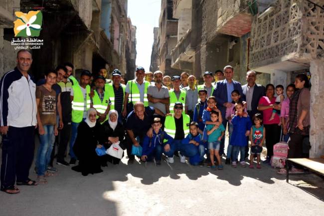 محافظة دمشق : عودة أهالي التضامن إلى بيوتهم بدأت اليوم 