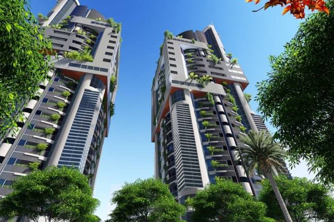 محافظة دمشق تمنح ثاني رخصة بناء لبرج سكني بماروتا سيتي ارتفاعه 20 طابق