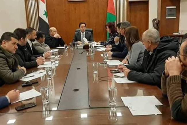 المكتب التنفيذي لمجلس محافظة دمشق يعيد توزيع المهام بين أعضاءه 