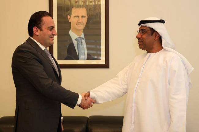 شركات إماراتية  ترغب بالاستثمار في سورية والقطان : استثمروا واستكملوا أوراقكم لاحقاً