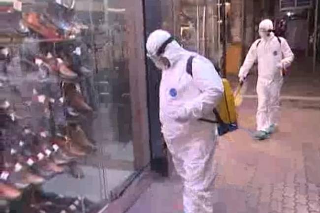 بإشراف مباشر من محافظ دمشق .. إجراءات احترازية حثيثة للتصدي لكورونا  تعقيم مستمر للمدينة ورقابة على كافة المنشآت الخدمية