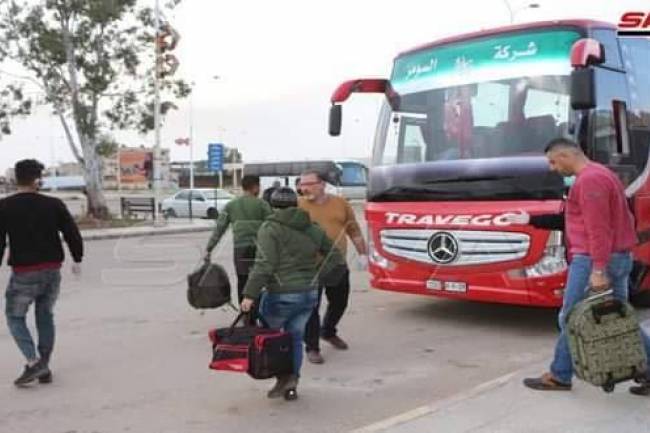 الدباس : وسائل النقل الجماعي ستعمل يومي الإثنين والثلاثاء المقبلين لنقل المسافرين بين المحافظات 
