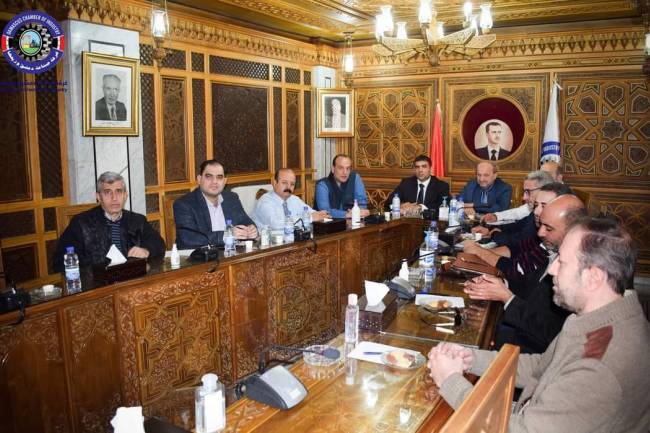 انتخاب محمد السحار رئيساً للجنة السيراميك بغرفة صناعة دمشق وريفها .. مناقشة اثر التقنين الكهربائي على المعامل ومشروع مد خط الغاز