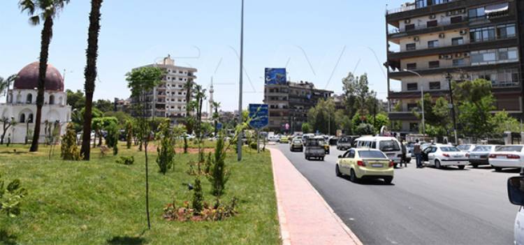 بتعاون بين غرفة التجارة ومحافظة دمشق .. شام للدراسات تنهي أعمال تأهيل ساحة الميسات بزمن قياسي