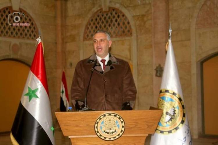 حموي يكشف خطط غرفة تجارة حلب الاستثمارية ومنها برج حلب التجاري وشركة تطوير عقاري