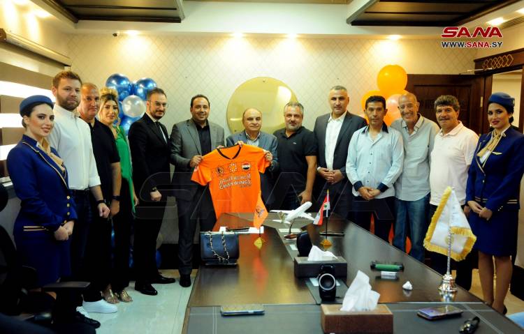 أجنحة الشام للطيران راعي رسمي لنادي الوحدة للعام الثالث على التوالي 